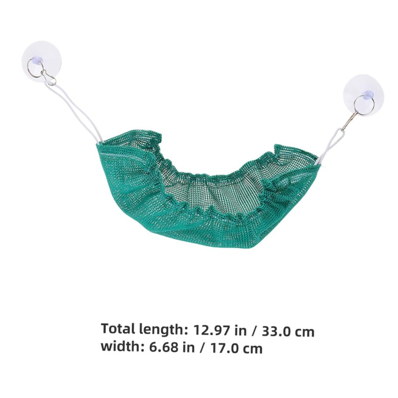 Kisangel Hanging Hammock Bed Reptile Seaweed Toy Swing Toy Safe