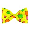 Widmann 28652 - Colourful Bow Tie, Clown Bow Tie, Yellow