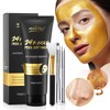 Blackhead Remover Mask, 24K Gold Peel Off Mask, Gold Facial