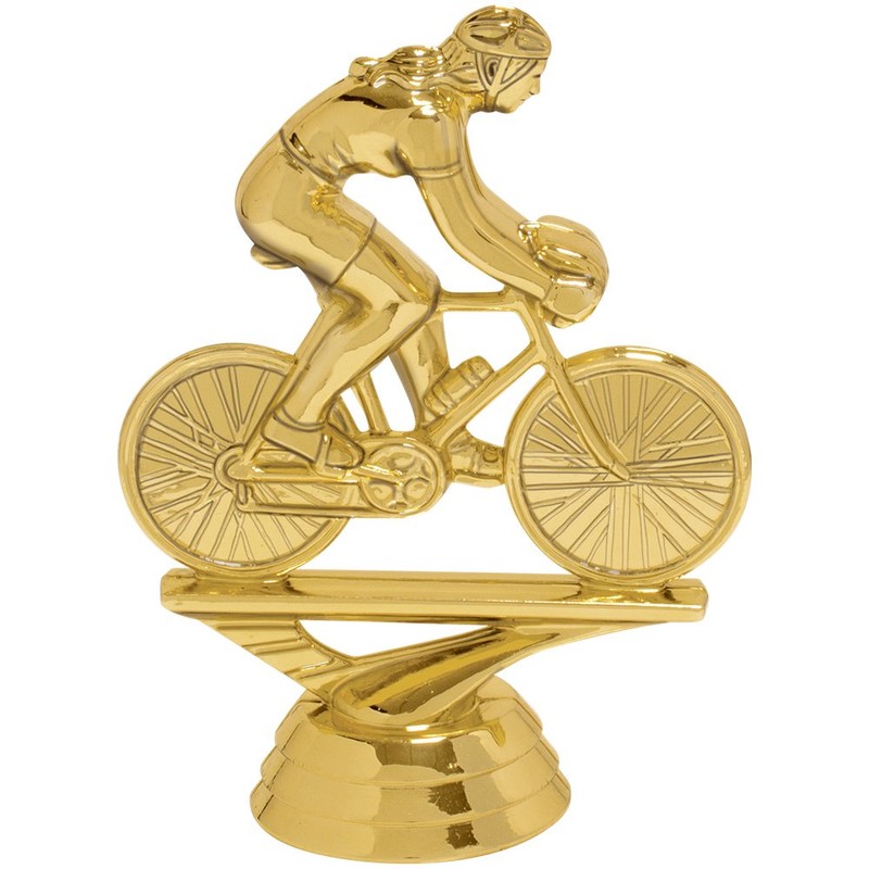 Cycling Trophies - 4.5" Female Cyclist Trophy Award 20 Pack