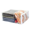 Vinylpac 10-Pack Clear Vinyl Zippered Storage Bags 15 x 18