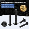 177Pcs Motorcycle Fairing Bolt Kit Fit for Kawasaki for Suzuki