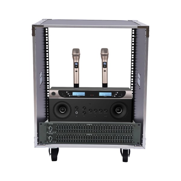 Unbranded 12U Cabinet Rolling Network Rack Audio Studio Video Telecom