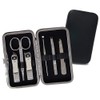 Portable Nail Clipper Set Travel Stainless Steel Nail Care Luxury Case / 휴대용 손톱깎이 세트 여행용 스테인리스 손톱 관리 고급 케이스