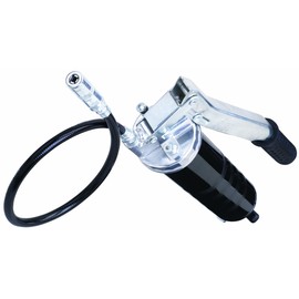 Lumax Black LX-1123 Heavy Duty Deluxe Lever 18" Flex Hose and Coupler. for Professionals who Demand a Better Grease Gun Day Out Service