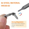 HARFINGTON 3pcs PH000 Phillips Screwdriver Bit 5/32" Hex Shank 28mm