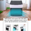 Mini USB Portable Air Cooler Small Air Conditioner Mini Fan