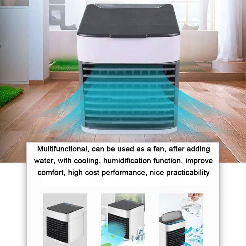 Mini USB Portable Air Cooler Small Air Conditioner Mini Fan