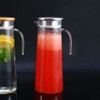 1.2L Acrylic Transparent Juice Bottle Cold Water Pitcher Jug for