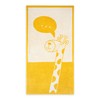 ZWOLTEX Colourful Yellow Giraffe Bath Towel, 70 x 130 cm,