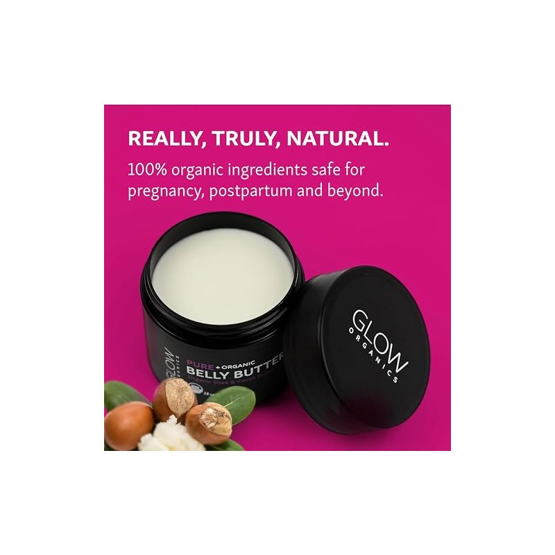 Belly Butter - 100% Organic by Glow Organics