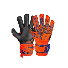 Reusch Attrakt Silver Junior Children's Goalkeeper Gloves with Expanse Cut and Ultimate Grip, 6