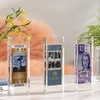 HOZE Acrylic Business License Frame - Desk/Table Top Display for