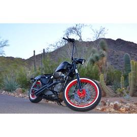 JBSporty ♤ Sportster 2-3" Adjustable Tank lift kit to fit Harley Davidson ♤ 48, 72, Iron, Nightster, Roadster, Custom BOBBER CHOPPER