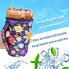 3 Pack Iced Coffee sleeve Insulated Neoprene Cup Sleeves with