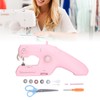 Handheld Sewing Machine Pink Household Small Portable Electric Double Thread