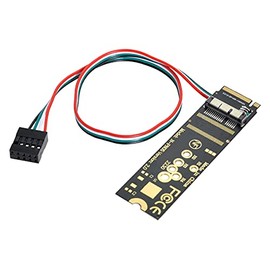 cablecc BCM94360CD BCM94360Cs BCM943602CS BCM94360CS2 WiFi Card to M.2 NGFF Key-M NVME SSD Adapter