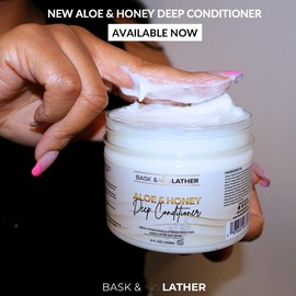 Aloe & Honey -Anti-Breakage Deep Conditioner Haircare Hydrating Moisturize Moisturizing