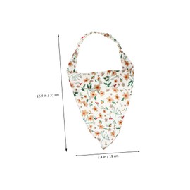 Beavorty Floral Printed Hair Scarves 5 Pcs Elastic Headband for Women Head Scarf Headkerchief Hair Scarf Headband Set Suitable for Occasions Photography