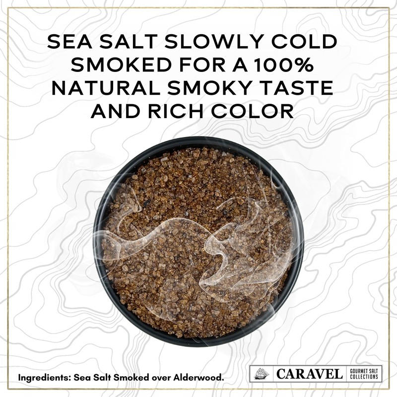 Smoked Alderwood Sea Salt for Cooking or Finishing – Alderwood