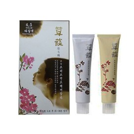 Chodam Treatment Hair Color Dye, No. 3 Natural Dark Brown / 초담 트리트먼트 헤어칼라 염색약, 3호 자연스런 흑갈색