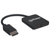 Manhattan AC-6852 Video Splitter Displayport 1 DP In: 2 HDMI