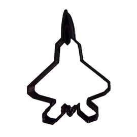 Top View Military Aircraft Cookie Cutter