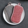 Baluue 4sets Reusable Dish Sponges Kitchen Cleaning Sponge Set Non