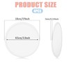 4 Packs Non Slip Silicone Drink Coasters for Drinks Round