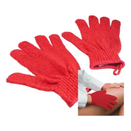 Guantes Exfoliantes Ducha Baño Masaje Ultrasuave Thebodyshop