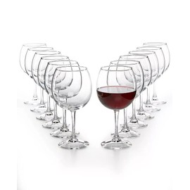 Macys-The Cellar The Cellar 12-Pc. Red Wine Glasses Set. NEW
