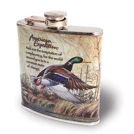 American Expedition Steel Flask (Mallard Duck)