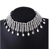 J's Select Women's Sparkling Choker Stone Necklace, Party, Dance, Stage