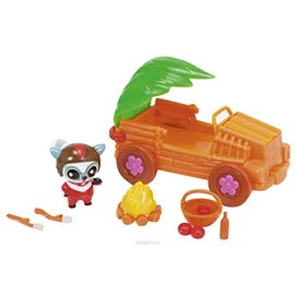 Yoohoo & Friend Safari Jeep in