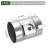 YOKIVE 4.9-inch HVAC Duct Manual Volume Backdraft Damper, Galvanized Iron