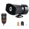 7 Tone Car Wireless Alarm Horn Clear Sound Remote Control