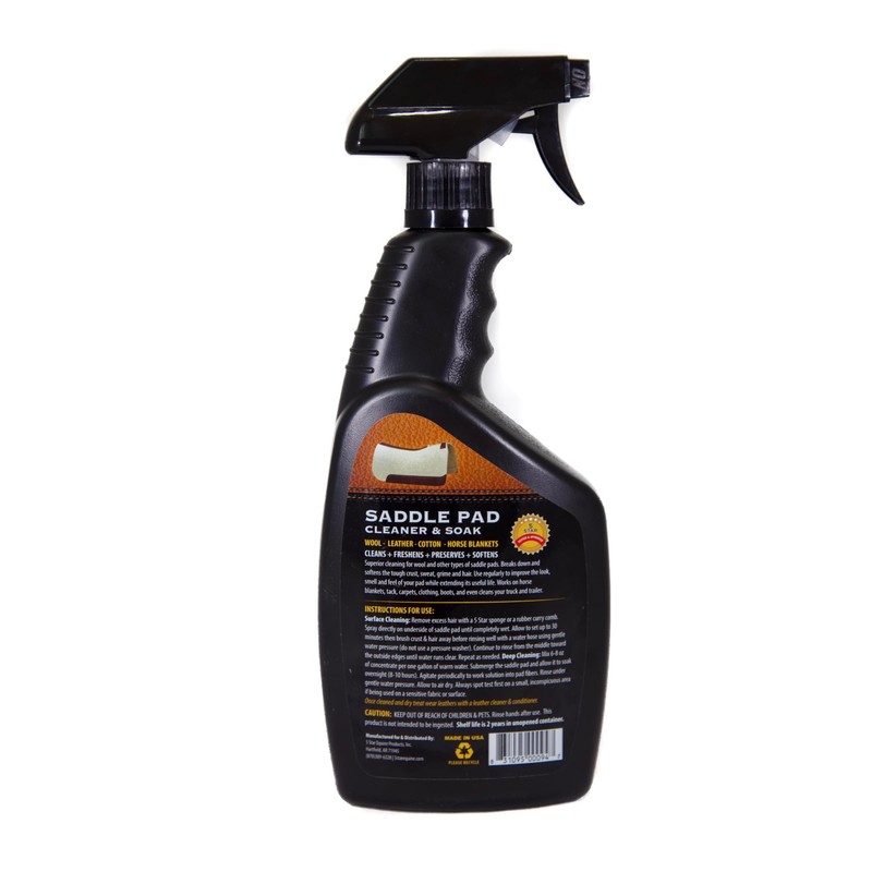 5 Star Equine Horse Saddle Pad Cleaner & Soak -