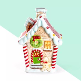 Potter's Studio Gingerbread House Cookie Jar 2.4 Qt.