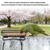 2 Pcs Deck Railing Bird Feeder Tray for Balcony 7
