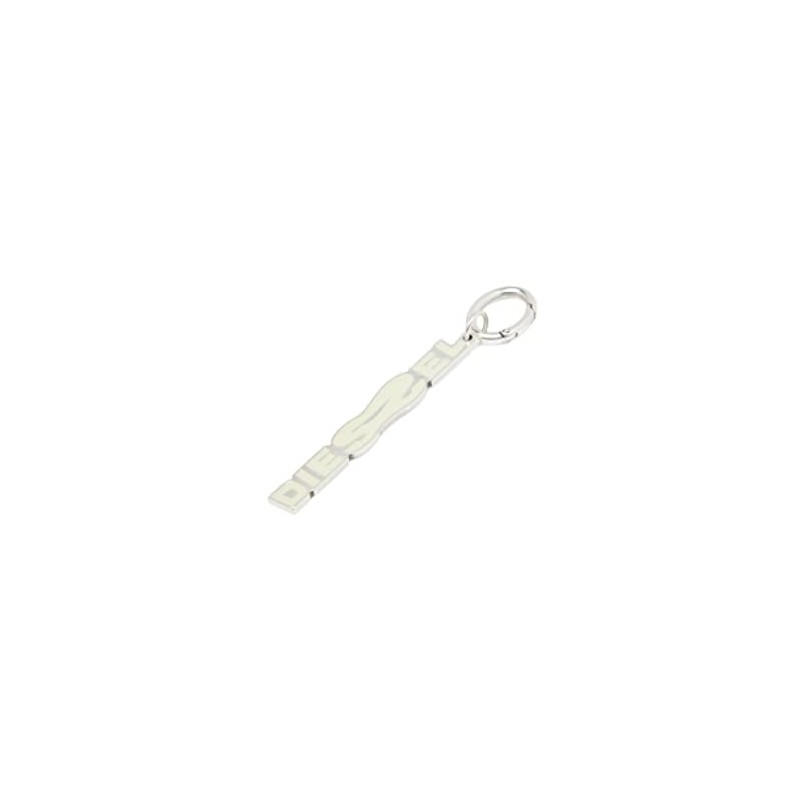 DIESEL Women's Metal Keychain X09445P5039, white