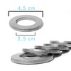 Washers Form A (Standard) M5 DIN 125 Washers A2 V2A