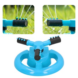 EVTSCAN 360 Degree Automatic Rotating Garden Water Sprinkler, Large Coverage Area, Adjustable Spray Mode and Angle, Auto Irrigation System for Plants Lawn Sprinkler