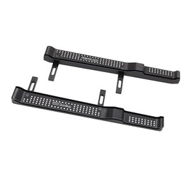 KYX Racing CNC Aluminum Rock Sliders Side Step Running Boards Foot-Plate Upgrades Parts Accessories for 1/6 RC Crawler Car Axial SCX6 AXI05000