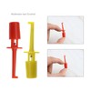 Micro Traders 40PCS Multimeter Electrical Testing Single Hook Clip Grabber
