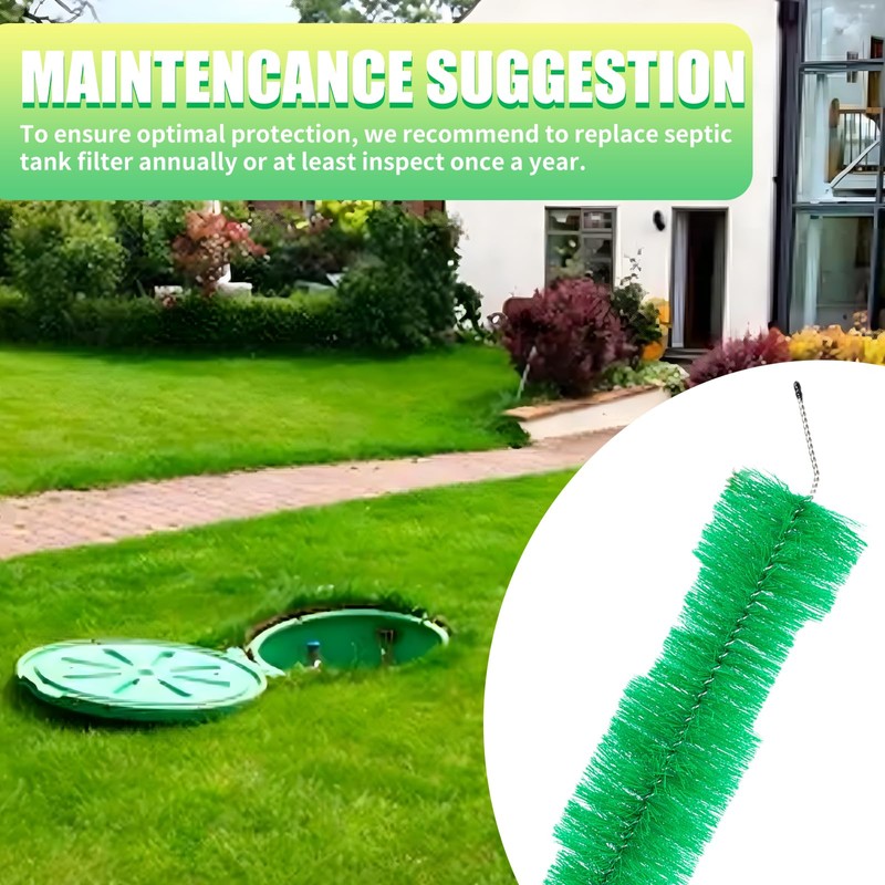 NowDoWin 4'' Septic Tank Filter, Septic Filter Easily Installs In