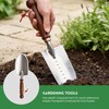 Zenrok Garden Tools, 4 Pack Garden Shovel with Wooden Handles