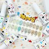 Gel Angel Sesame Seal 10 Piece Set Terrazzo Glitter Gel