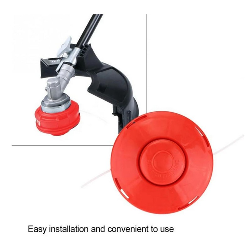 Universal Trimmer Head,Weed Eater Head,Replacement Petrol Trimmer High Strength Nylon
