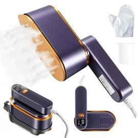 Droyek 2-in-1 Portable Travel Steamer & Iron - Fast Heat and Compact Design