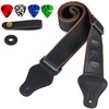 WOGOD Guitar Strap - Acoustic Electric Guitar Straps,Bass Guitar Strap